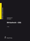 Cover: UN-Kaufrecht - CISG - St&auml;mpfli Verlag AG