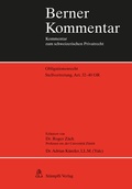 Cover: Stellvertretung, Art. 32-40 OR - St&auml;mpfli Verlag AG