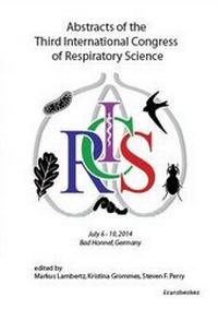 Enlarge image Cover: Abstracts of the 3rd International Congress of Respiratory Science 2014 - Franzbecker