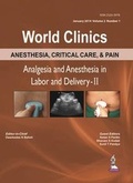 Cover: World Clinics: Anesthesia and Analgesia in Labour and Delivery: Volume 2 - Jaypee Brothers Medical Publishers