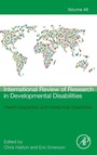 Cover: Health Disparities and Intellectual Disabilities: Volume 48 - Academic Press