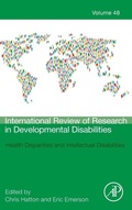 Cover: Health Disparities and Intellectual Disabilities: Volume 48 - Academic Press