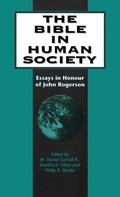 Cover: The Bible in Human Society - Sheffield Academic Press