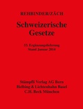 Cover: Schweizerische Gesetze - St&auml;mpfli Verlag AG