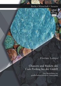 Abbildung von: Chancen und Risiken des Cash Pooling bei der GmbH: Eine Beurteilung vor gesellschaftsrechtlichem Hintergrund - Diplomica Verlag