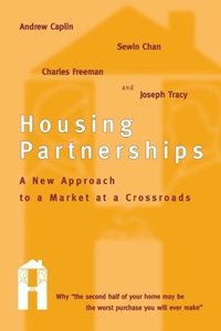 Enlarge image Cover: Housing Partnerships - MIT Press