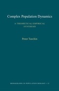 Cover: Complex Population Dynamics - Princeton University Press