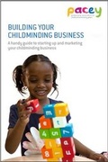 Cover: Building Your Childminding Business - PACEY Commercial Services Limited