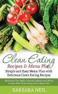 Cover: Clean Eating Recipes & Menu Plan - Cedric DUFAY
