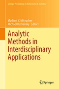 Cover: Analytic Methods in Interdisciplinary Applications - Springer