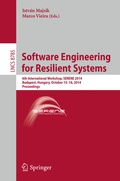 Cover: Software Engineering for Resilient Systems - Springer