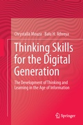 Abbildung von: Thinking Skills for the Digital Generation - Springer