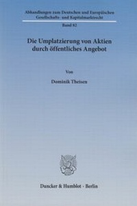 Abbildung von: Die Umplatzierung von Aktien durch öffentliches Angebot - fibre