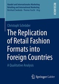 Cover: The Replication of Retail Fashion Formats into Foreign Countries - Springer Gabler