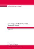 Cover: Grundlagen der Politolinguistik - Frank & Timme