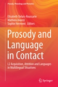 Cover: Prosody and Language in Contact - Springer