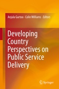 Cover: Developing Country Perspectives on Public Service Delivery - Springer