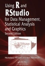 Cover: Using R and RStudio for Data Management, Statistical Analysis, and Graphics - Chapman & Hall/CRC