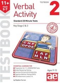 Cover: 11+ Verbal Activity Year 5-7 Testbook 2 - Accelerated Education Publications Ltd