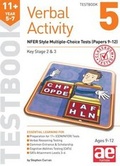 Cover: 11+ Verbal Activity Year 5-7 Testbook 5 - Accelerated Education Publications Ltd