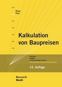 Abbildung von: Kalkulation von Baupreisen - DIN Media