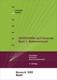 Abbildung von: Geotechnik nach Eurocode Band 1: Bodenmechanik - DIN Media