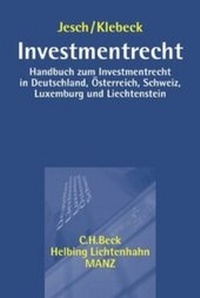 Abbildung von: Investmentrecht - Helbing & Lichtenhahn