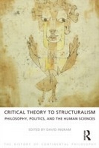 Enlarge image Cover: Critical Theory to Structuralism - Routledge