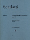 Cover: Domenico Scarlatti - Ausgew&auml;hlte Klaviersonaten, Band IV - Henle, G&uuml;nter