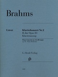 Cover: Johannes Brahms - Klavierkonzert Nr. 2 B-dur op. 83 - Henle, G&uuml;nter