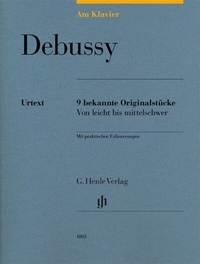 Abbildung von: Claude Debussy - Am Klavier - 9 bekannte Originalstücke - Henle, Günter