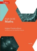 Cover: GCSE Maths AQA Higher Practice Book - Collins