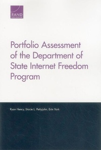 Enlarge image Cover: Portfolio Assessment of the Department of State Internet Freedom Program - RAND