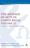 Bild: The Message of Acts in Codex Bezae - T.& T.Clark Ltd