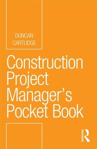Enlarge image Cover: Construction Project Manager's Pocket Book - Routledge