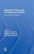 Cover: Education Policy and Contemporary Theory - Routledge