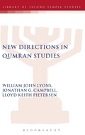 Cover: New Directions in Qumran Studies - T.& T.Clark Ltd