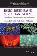 Cover: Ionic Liquid-Based Surfactant Science - Wiley