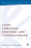 Cover: Early Christian Rhetoric and 2 Thessalonians - Sheffield Academic Press