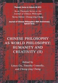 Cover: Chinese Philosophy as World Philosophy - Wiley