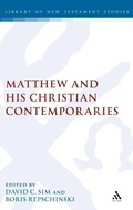 Bild: Matthew and his Christian Contemporaries - T.& T.Clark Ltd