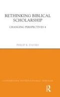 Cover: Rethinking Biblical Scholarship - Routledge