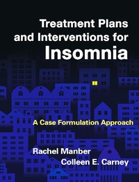 Enlarge image Cover: Treatment Plans and Interventions for Insomnia - Guilford Press