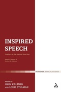Cover: Inspired Speech - T.& T.Clark Ltd
