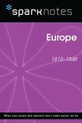 Cover: Europe (1815-1848) (SparkNotes History Note) - Union Square & Co.