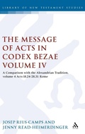 Bild: The Message of Acts in Codex Bezae (vol 4) - T.& T.Clark Ltd
