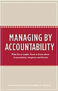 Enlarge image Cover: Managing by Accountability - Praeger Publishers Inc