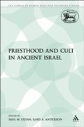 Cover: Priesthood and Cult in Ancient Israel - Sheffield Academic Press