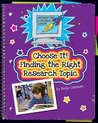 Enlarge image Cover: Choose It! Finding the Right Research Topic - Cherry Lake Publishing