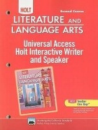 Enlarge image Cover: Holt Literature and Language Arts - Holt McDougal